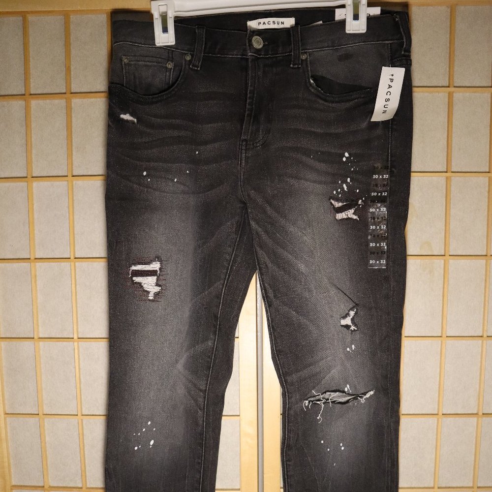 NWT Pacsun Distressed Skinny Jean 30x32